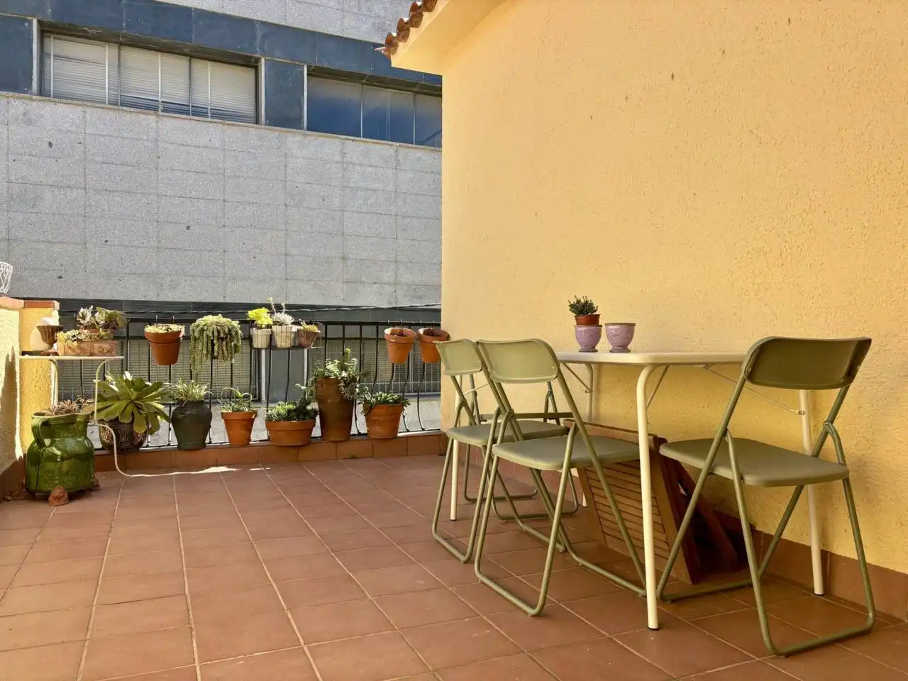 Terraza de Piso de alquiler en Sant Feliu de Guíxols con Terraza y Amueblado