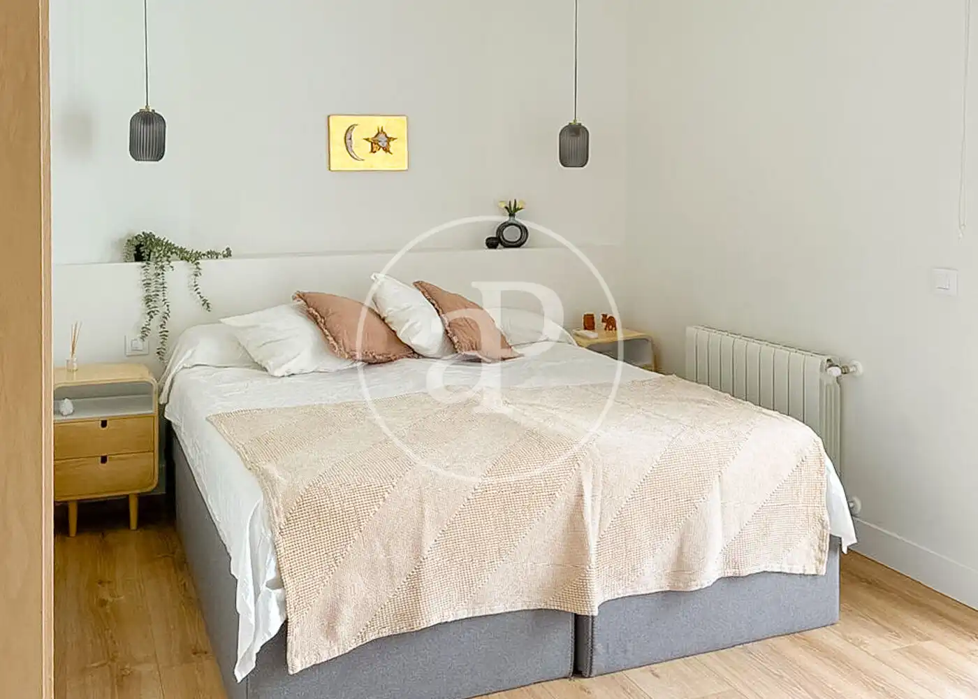 Bedroom of Flat for rent in Barrio de Salamanca