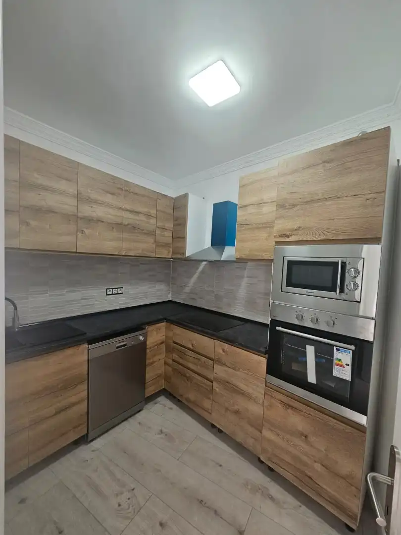 Kitchen of Flat for sale in Ingenio  with Parquet flooring, Terrace and Oven