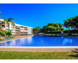 Swimming pool of Single-family semi-detached for sale in Cambrils  with Air Conditioner, Private garden and Parquet flooring