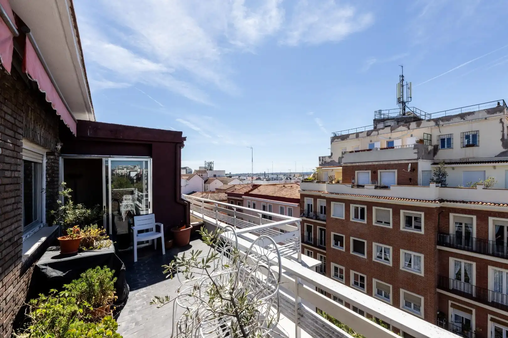 Terraza de Ático en venta en  Madrid Capital