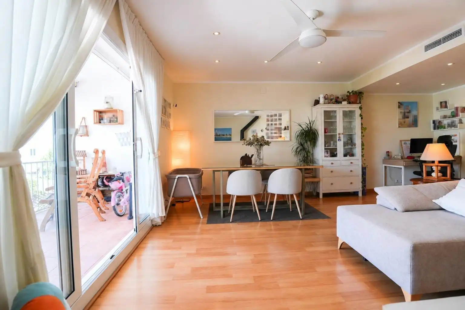 Sala de estar de Piso en venta en Centre