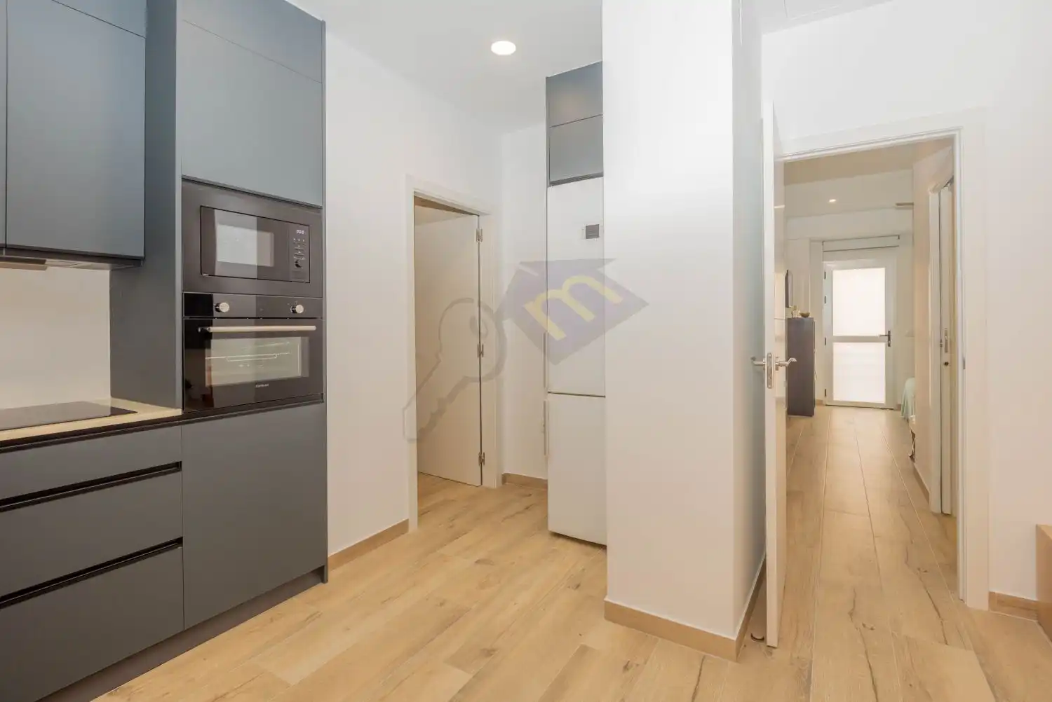 Cocina de Apartamento en venta en Calpe / Calp con Aire acondicionado, Calefacción y Terraza