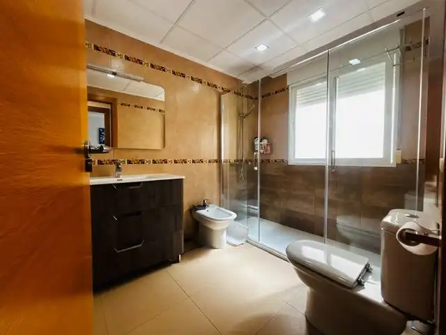 Bathroom of Detached homes for sale in Águilas  with Air Conditioner, Heating and Private garden