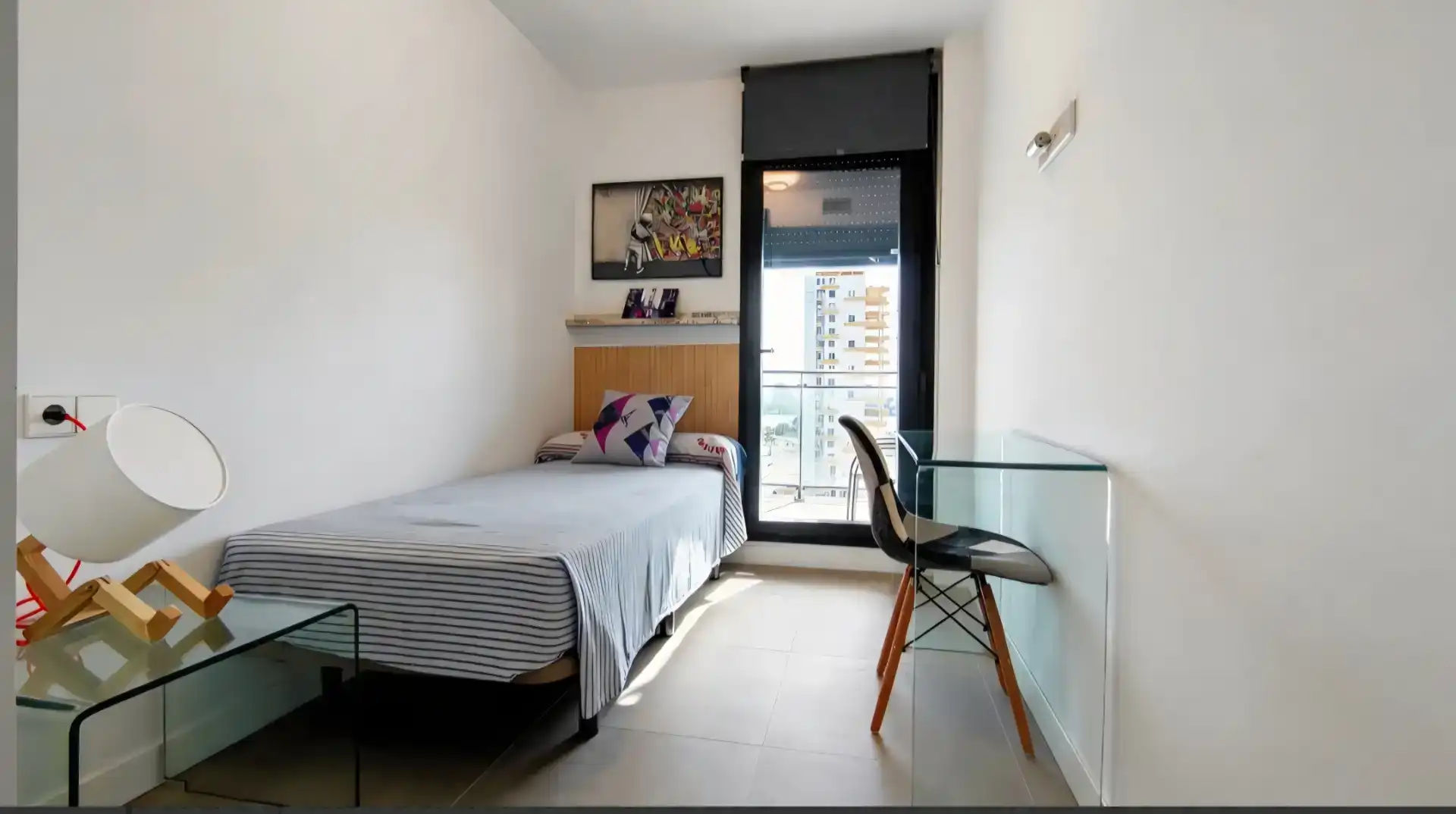 Dormitori de Pis en venda en Calpe / Calp amb Aire condicionat, Terrassa i Balcó