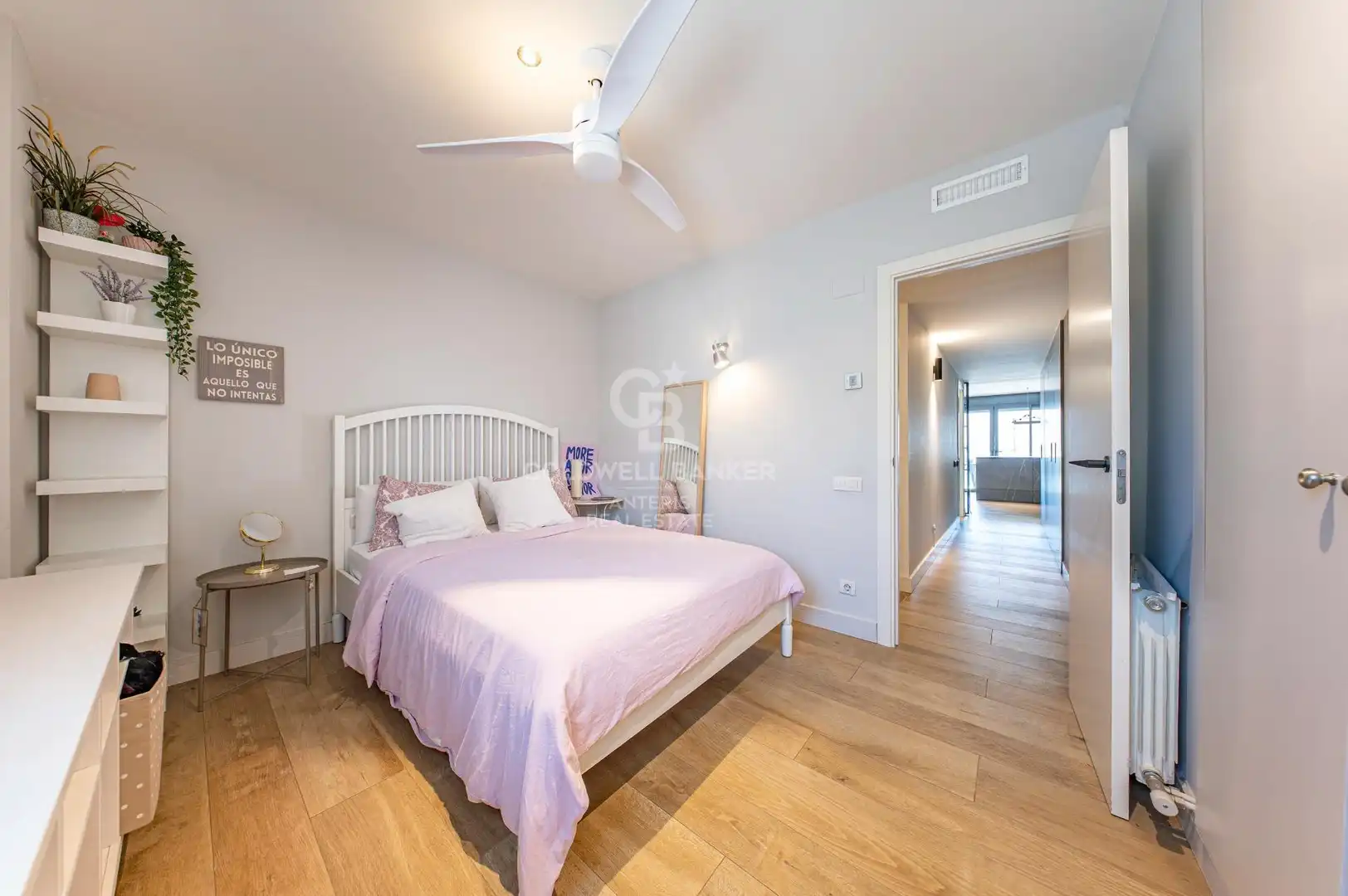 Bedroom of Attic for sale in Badalona  with Air Conditioner, Heating and Terrace