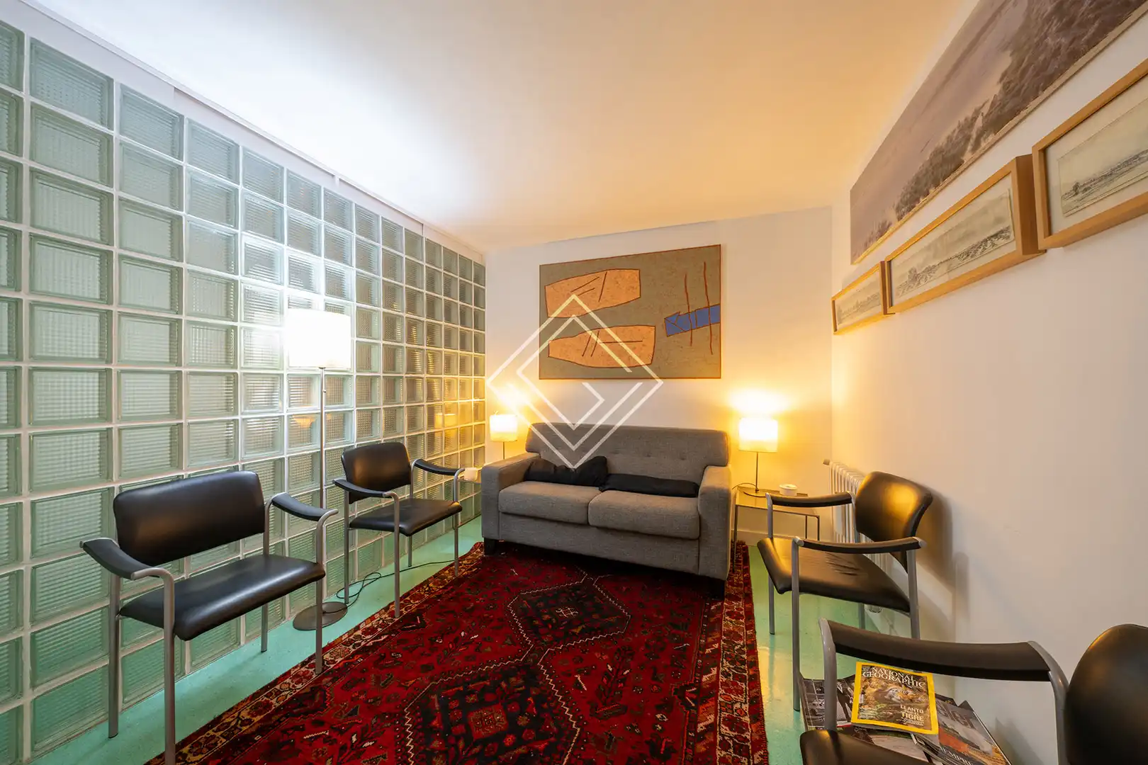 Sala de estar de Casa adosada en venta en Madrid con Aire acondicionado, Calefacción y Jardín privado