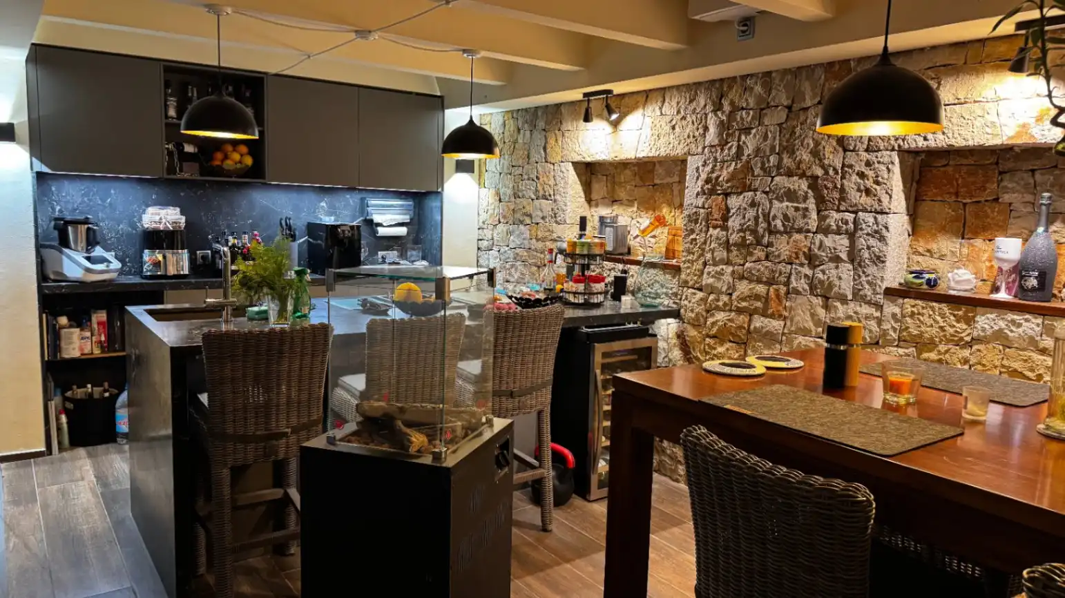 Kitchen of Houses for sale in Moraira  with Air Conditioner, Heating and Private garden