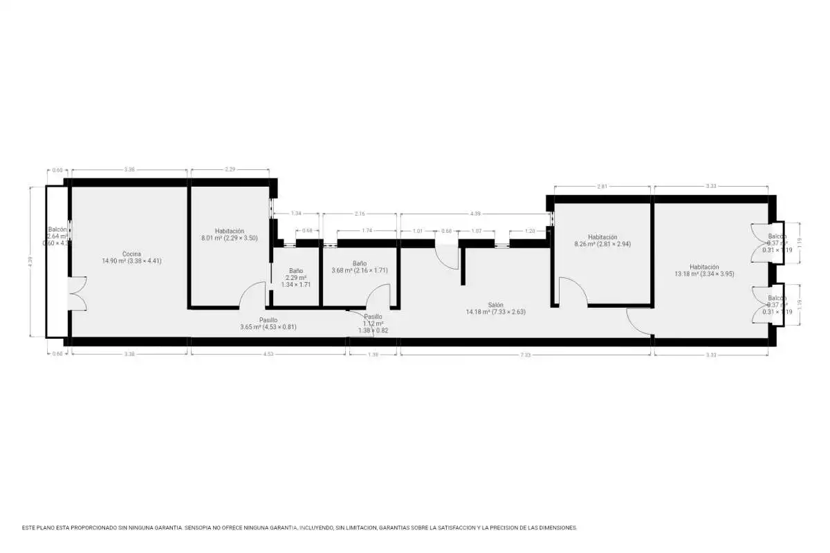 Wohnung mit Terrasse zum Verkauf in Calle Clot ., imagen 40