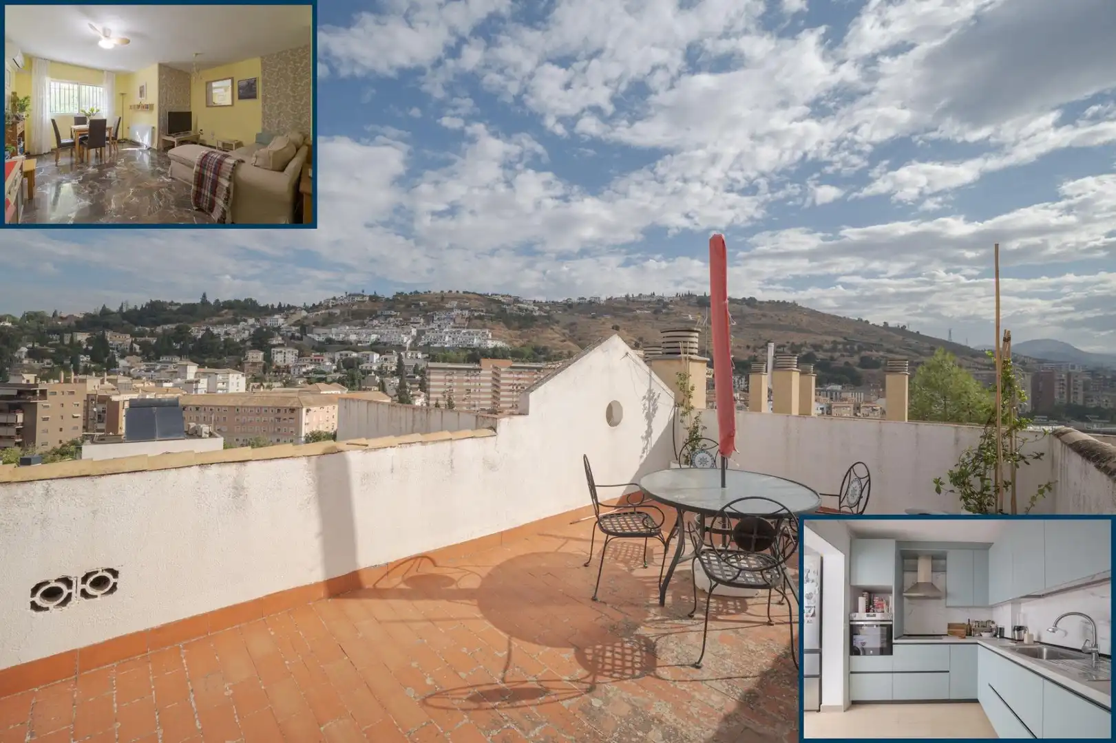 Terrace of Flat for sale in Genil