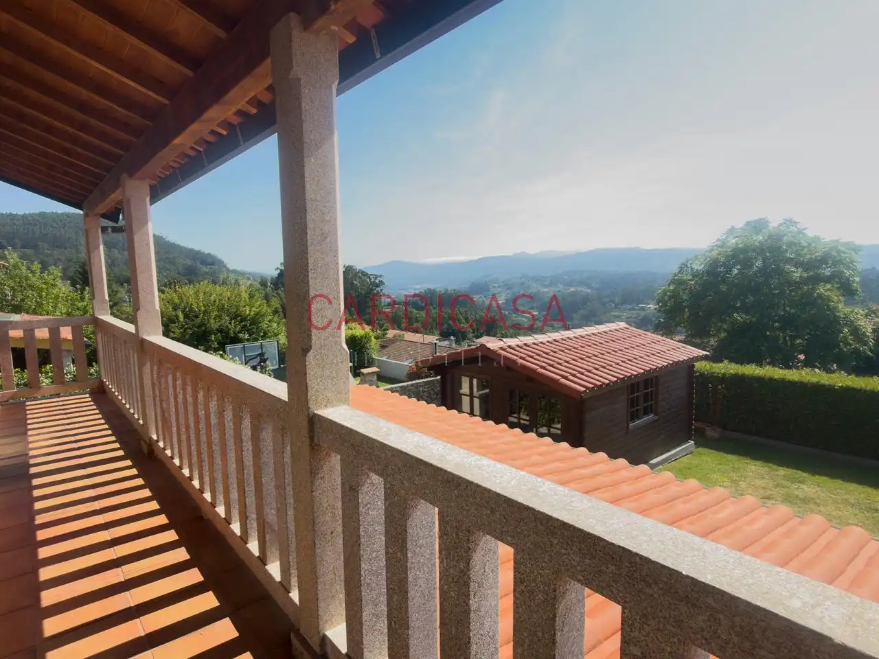 Terrassa de Casa o xalet en venda en Mos amb Calefacció, Jardí privat i Terrassa