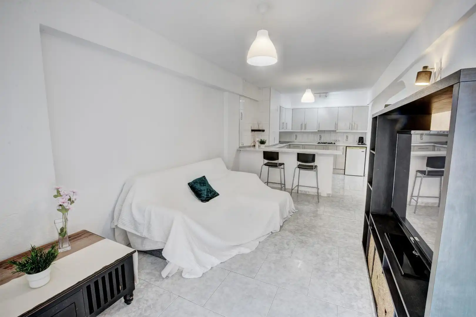 Sala de estar de Apartamento en venta en Benalmádena con Calefacción, Jardín privado y Terraza