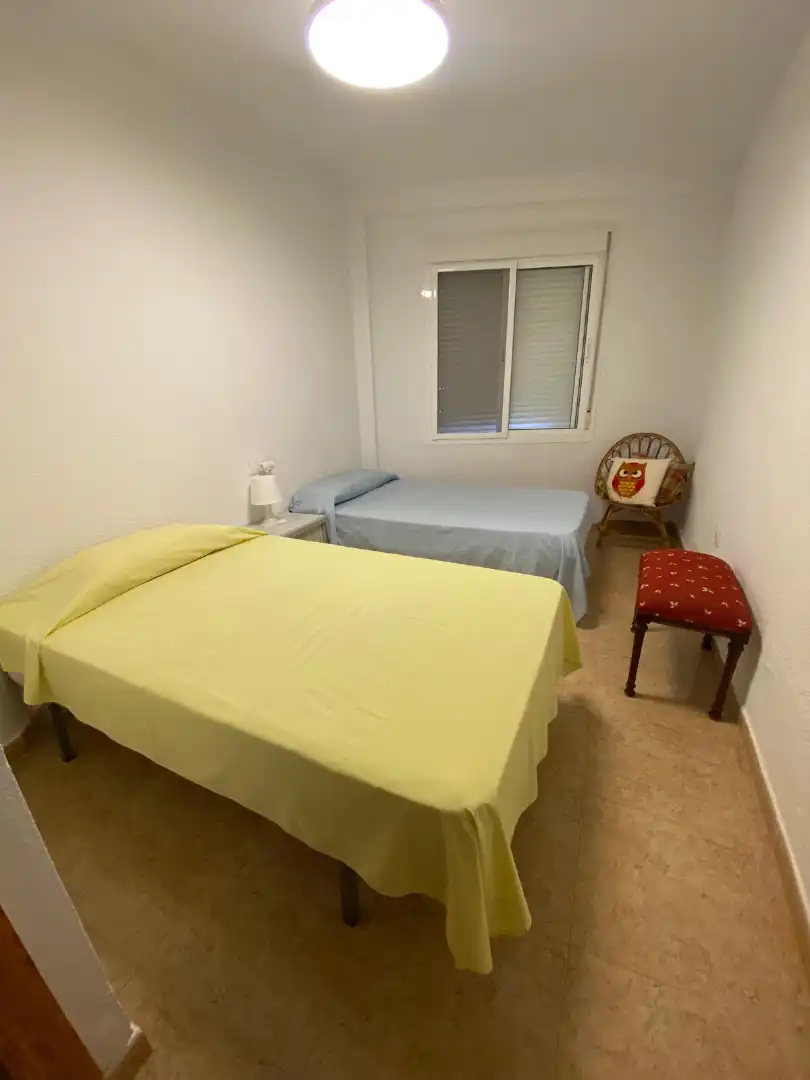 Bedroom of Flat for rent in Roquetas de Mar  with Air Conditioner, Heating and Private garden