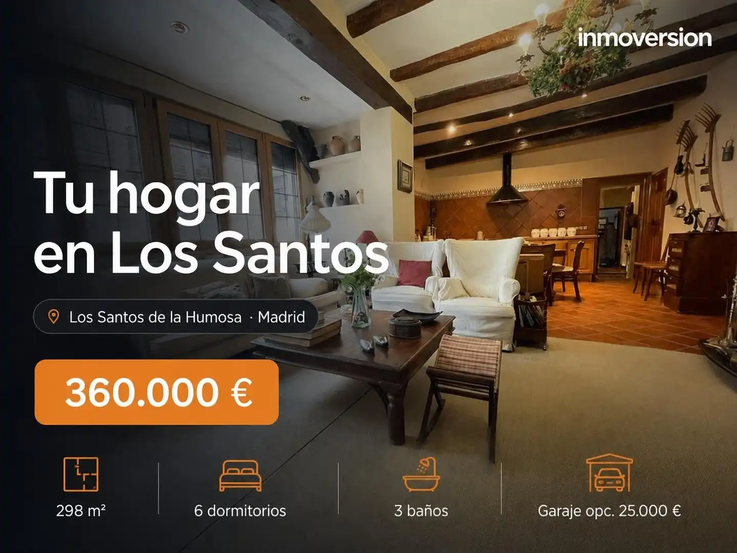 Vista exterior de Finca rústica en venta en Los Santos de la Humosa con Aire acondicionado, Calefacción y Jardín privado