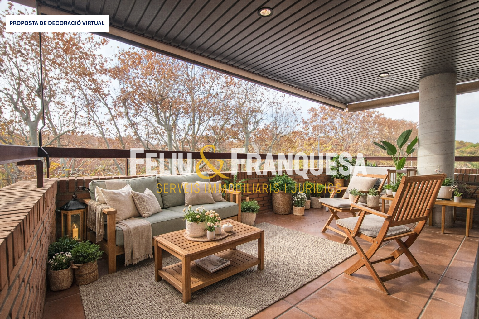 Terrassa de Àtic en venda en Sant Cugat del Vallès amb Calefacció, Jardí privat i Terrassa