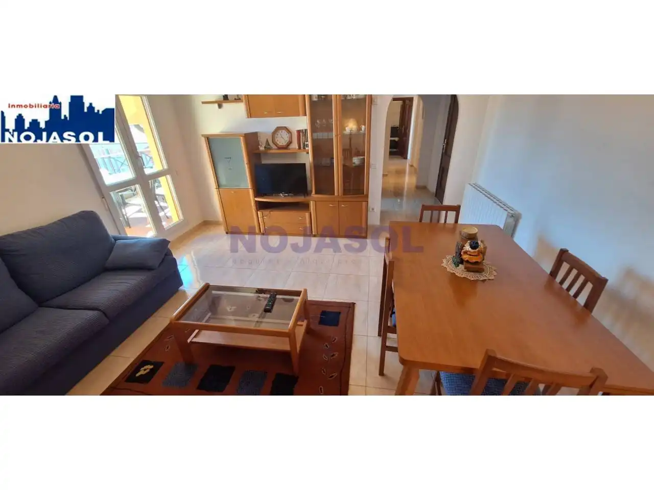 Schlafzimmer von Dachboden zur Miete in Noja mit Heizung, Terrasse und Möbliert