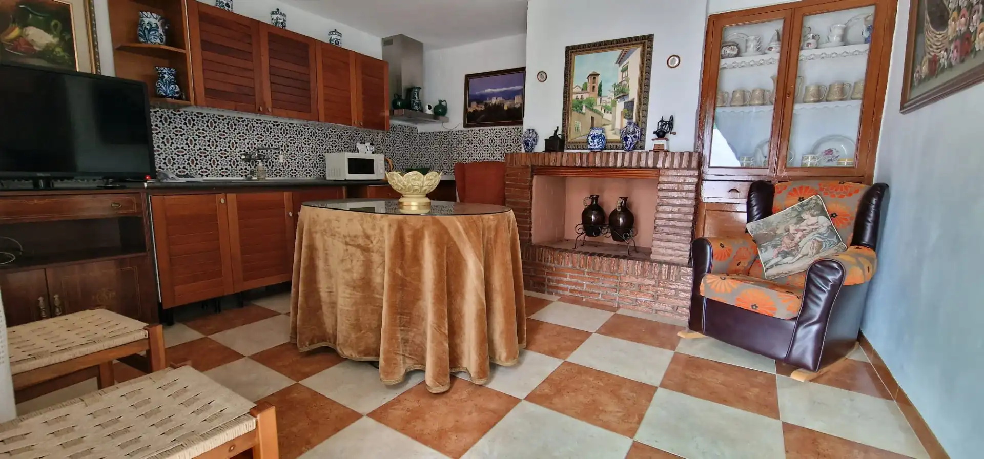 Cuina de Casa adosada en venda en Cijuela amb Terrassa, Forn i Rentadora