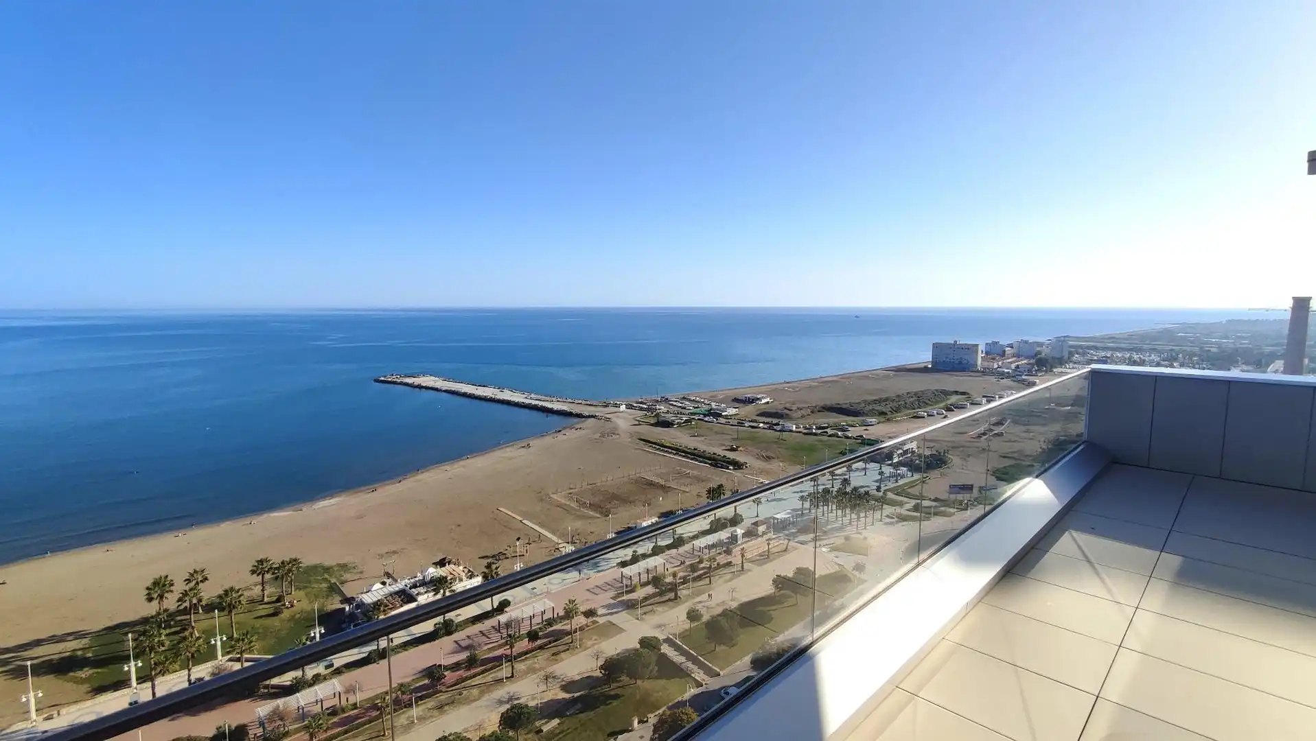 Terrassa de Pis de lloguer en Málaga amb Aire condicionat, Calefacció i Terrassa
