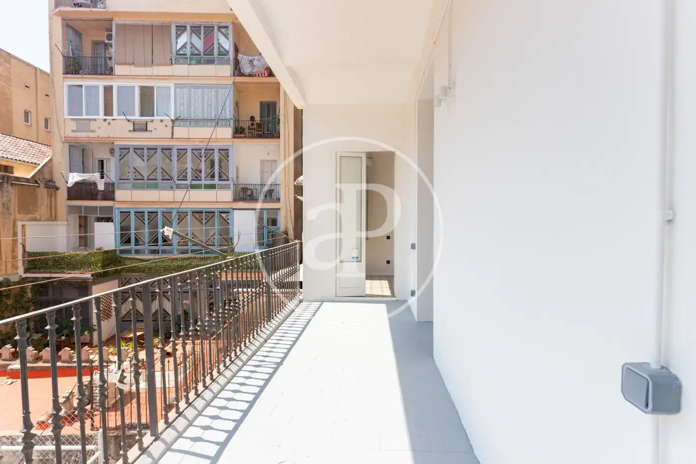Terraza de Piso de alquiler en Barcelona con Aire acondicionado, Calefacción y Terraza