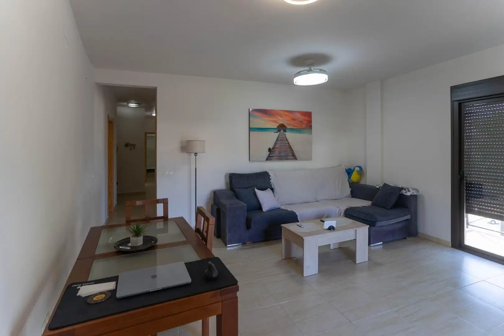 Sala d'estar de Pis de lloguer en Alhaurín El Grande amb Moblat i Balcó