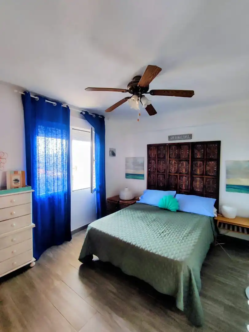 Schlafzimmer von Wohnungen zur Miete in Cartagena mit Klimaanlage, Heizung und Terrasse
