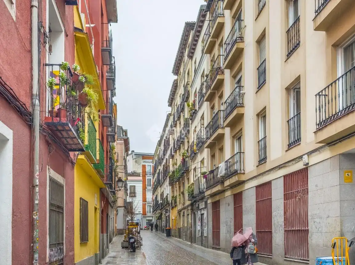 Vista exterior de Piso en venta en Madrid