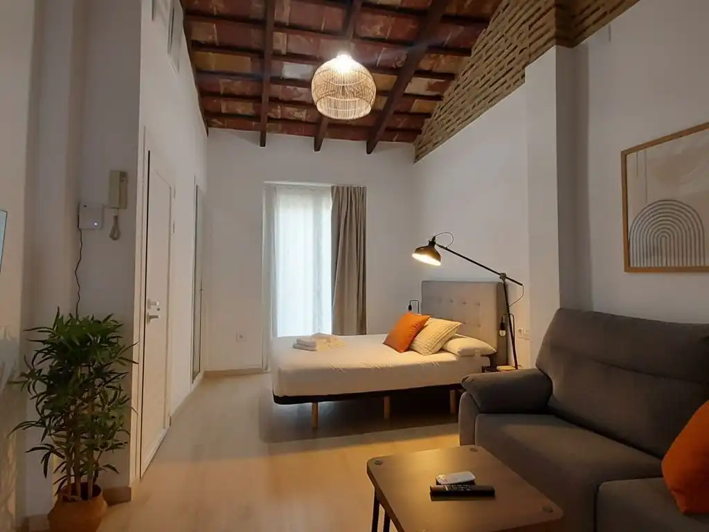 Sala de estar de Piso en venta en  Valencia Capital con Aire acondicionado, Terraza y Balcón