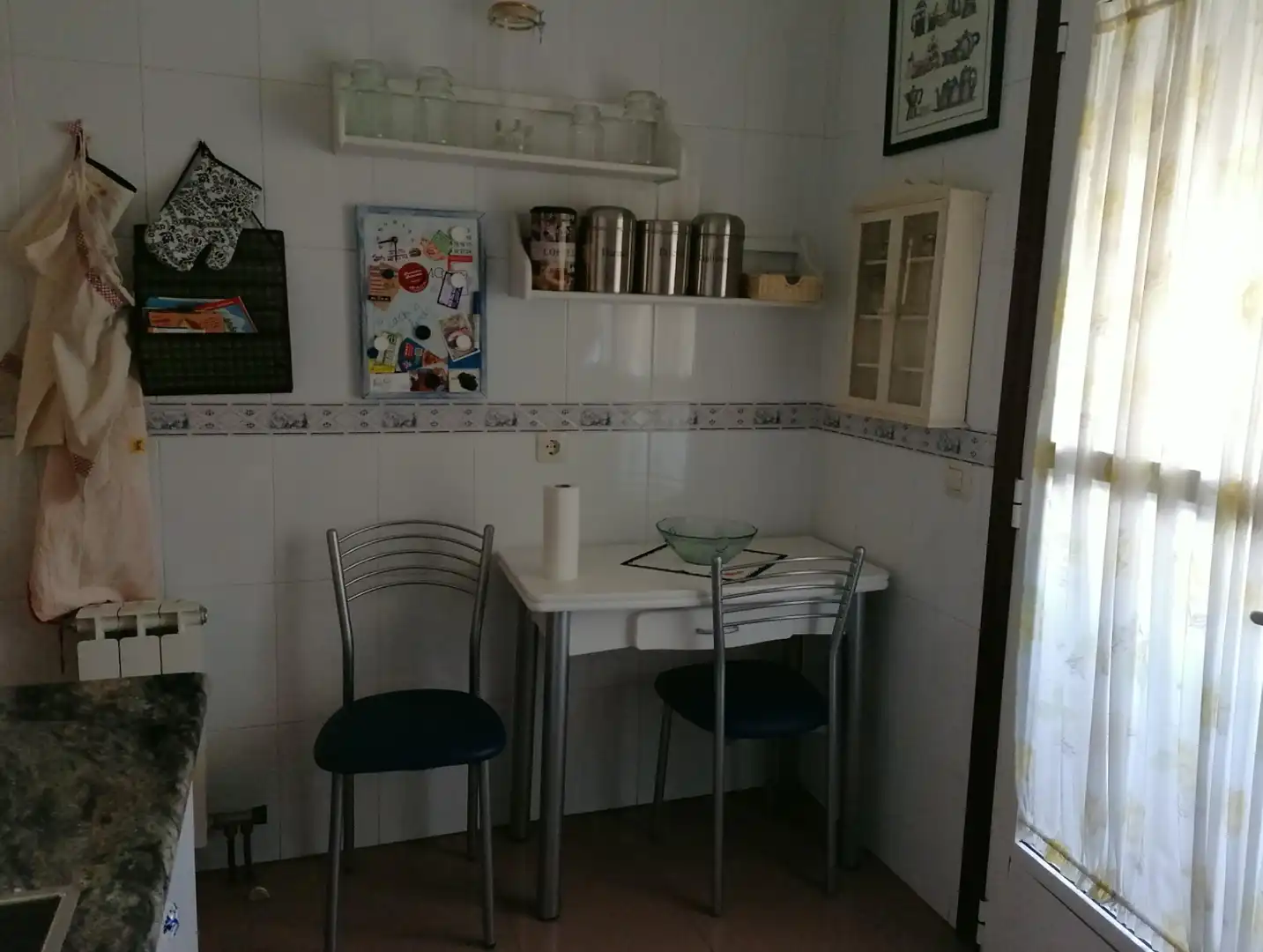 Cuina de Apartament en venda en Vigo  amb Calefacció, Jardí privat i Parquet