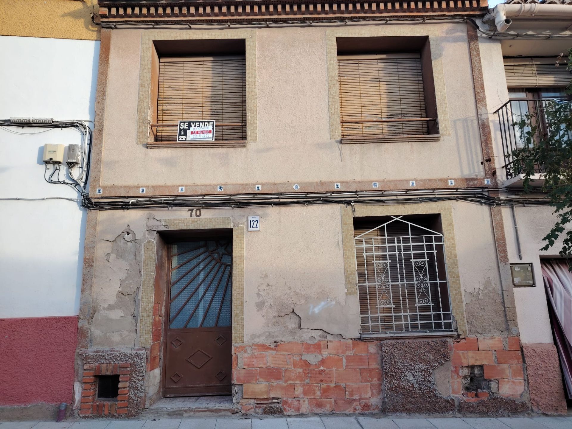 Vista exterior de Finca rústica en venda en Villamayor de Gállego amb Terrassa
