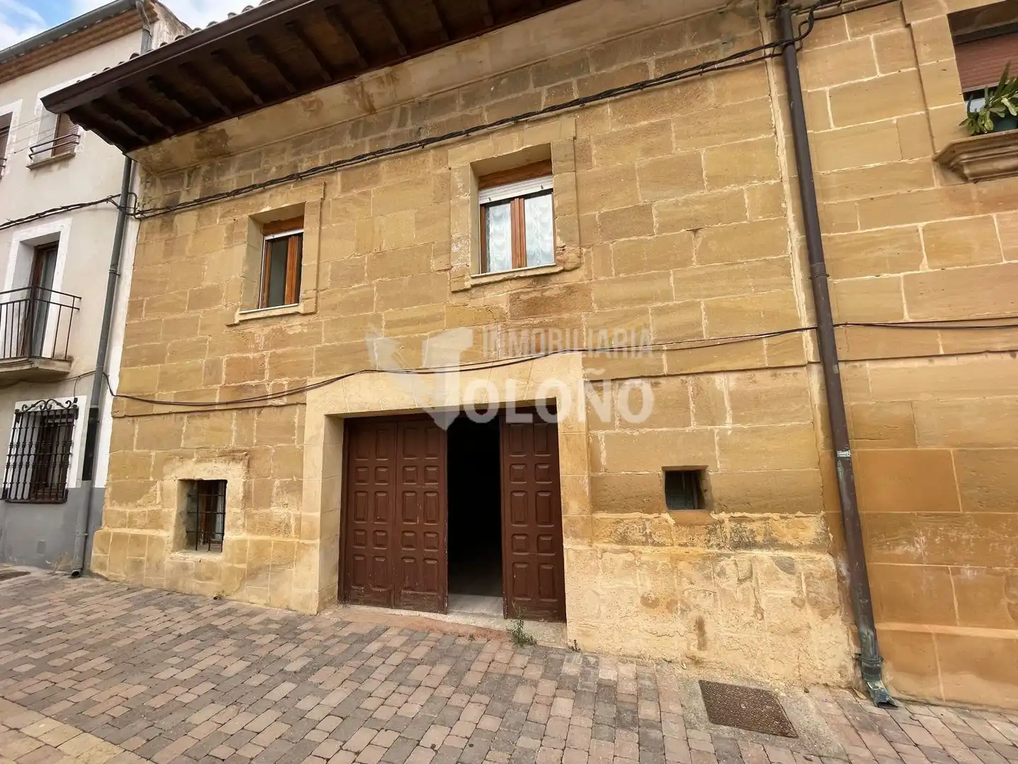 Vista exterior de Casa o xalet en venda en Casalarreina amb Calefacció, Traster i Moblat