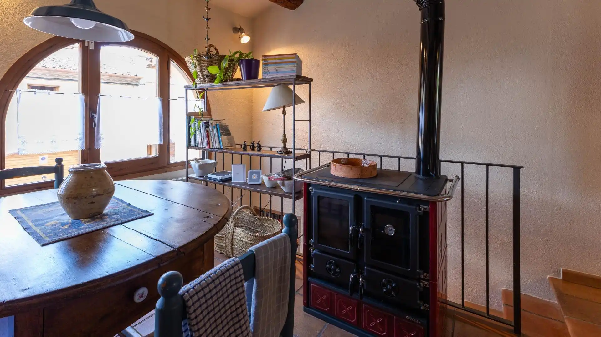 Cocina de Finca rústica en venta en El Bruc con Calefacción y Terraza