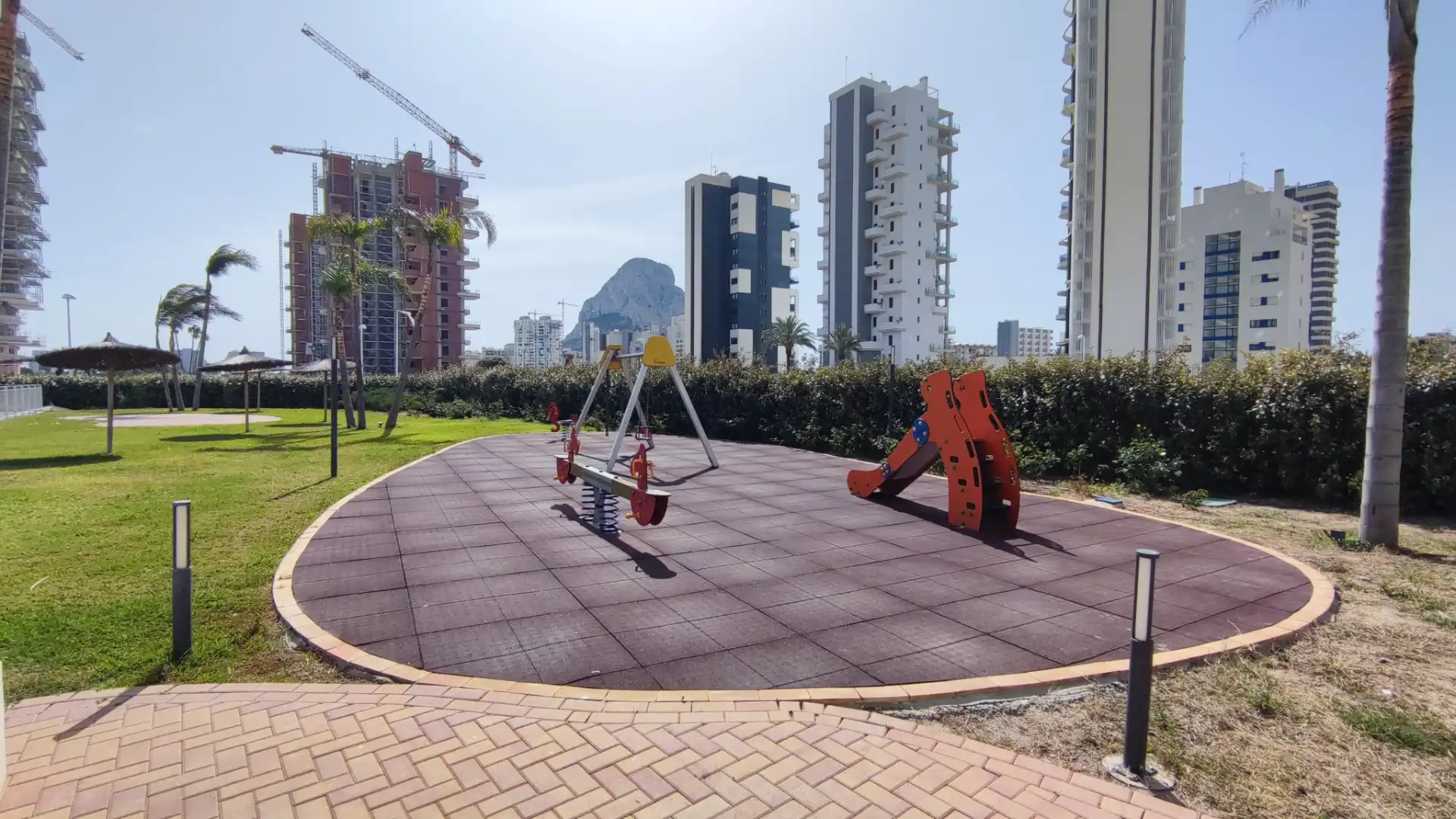 Terrassa de Apartament en venda en Calpe / Calp amb Aire condicionat, Calefacció i Traster