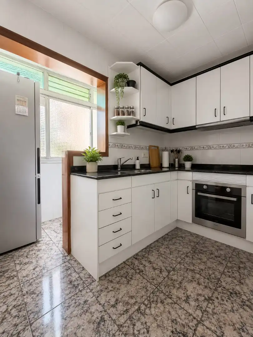Kitchen of Flat for sale in Gavà  with Air Conditioner and Balcony