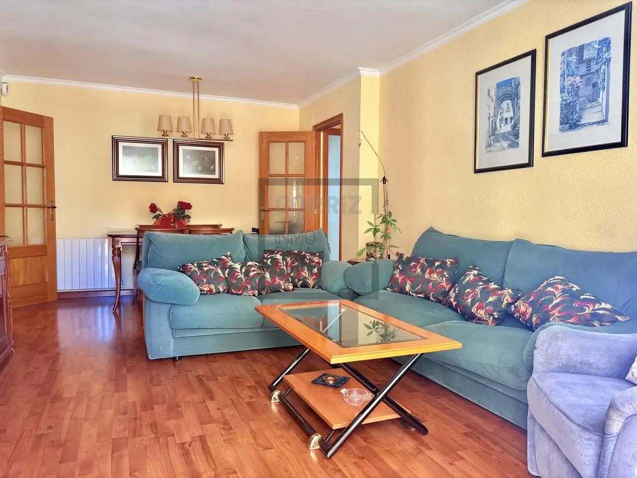 Sala de estar de Piso en venta en Mataró con Aire acondicionado, Calefacción y Parquet