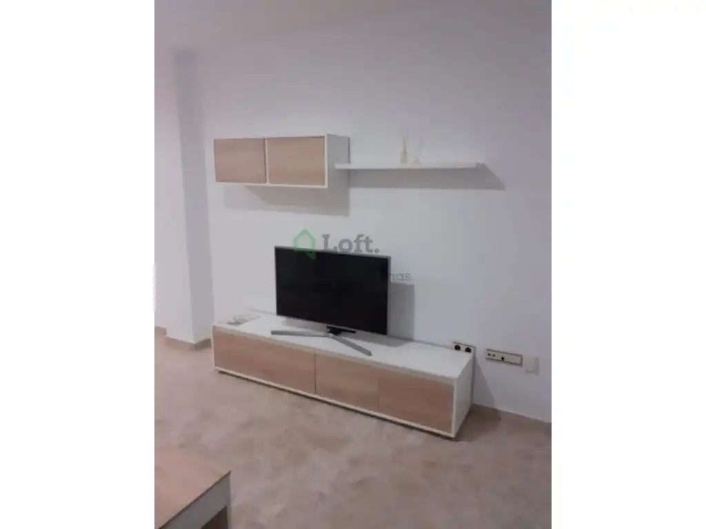 Wohnzimmer von Wohnungen zur Miete in Badajoz mit Klimaanlage, Heizung und Terrasse