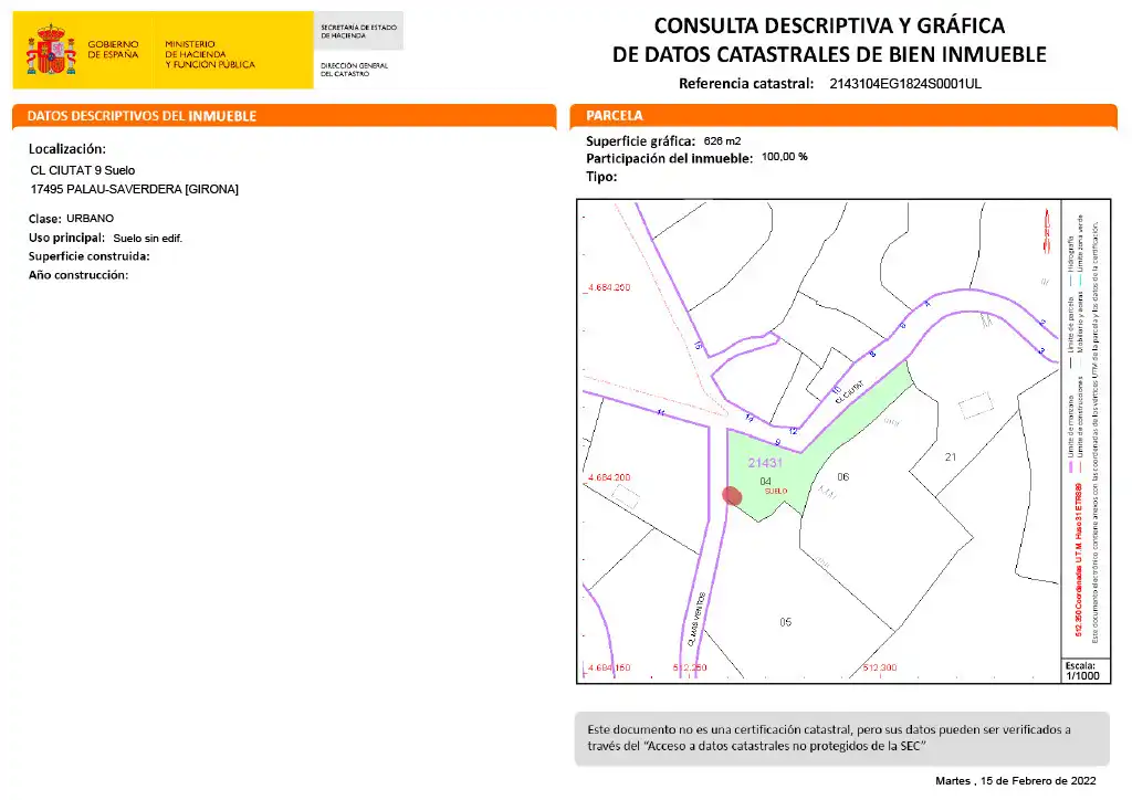 Terreny residencial en venda a Carrer Ciutat, imagen 8