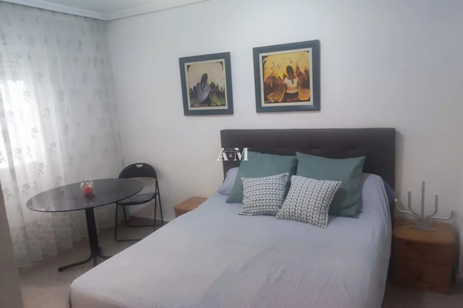 Bedroom of Apartments for rent in Almoradí  with Heating, Terrace and Furnished