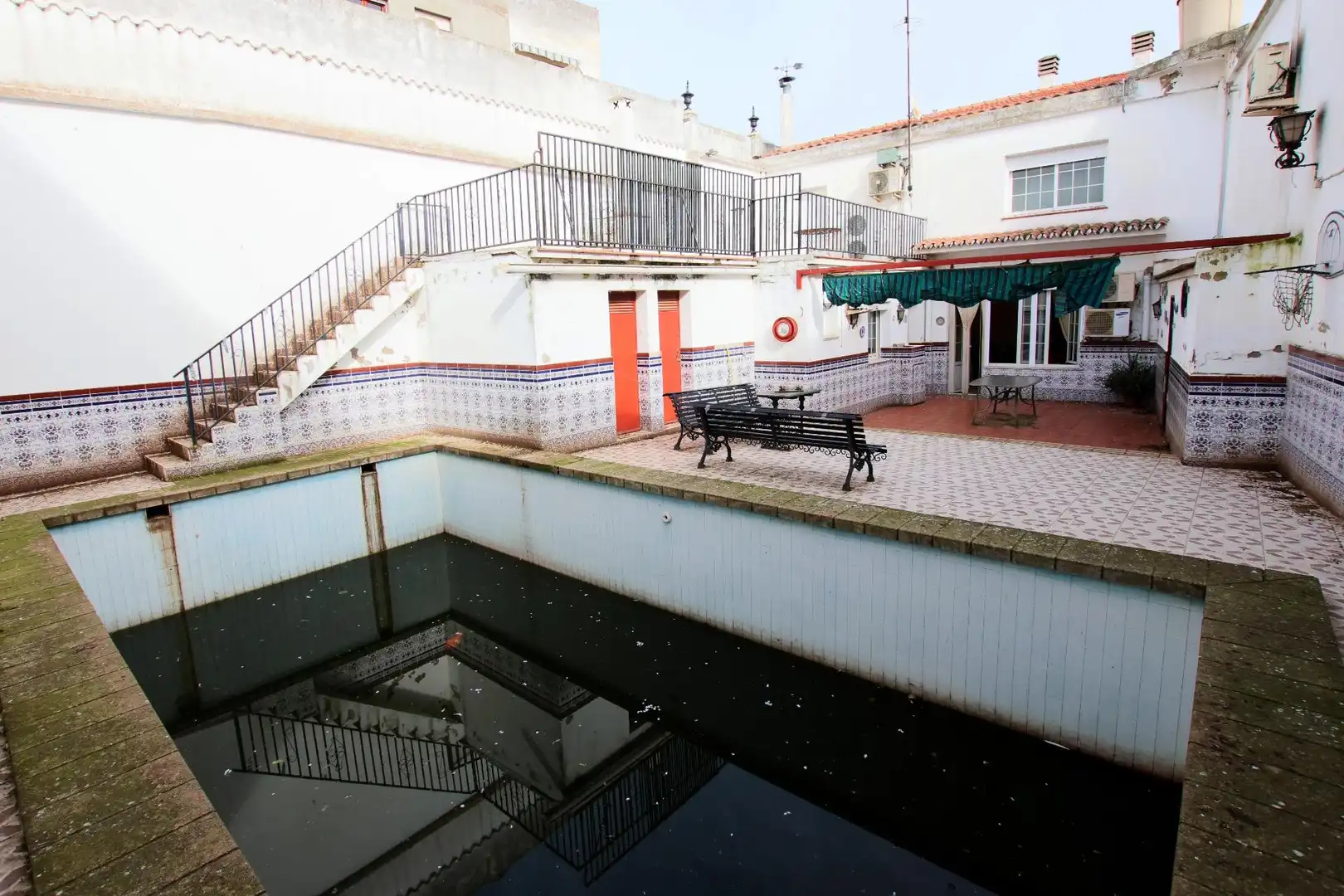 Piscina de Casa o chalet en venta en Montijo con Aire acondicionado, Calefacción y Terraza
