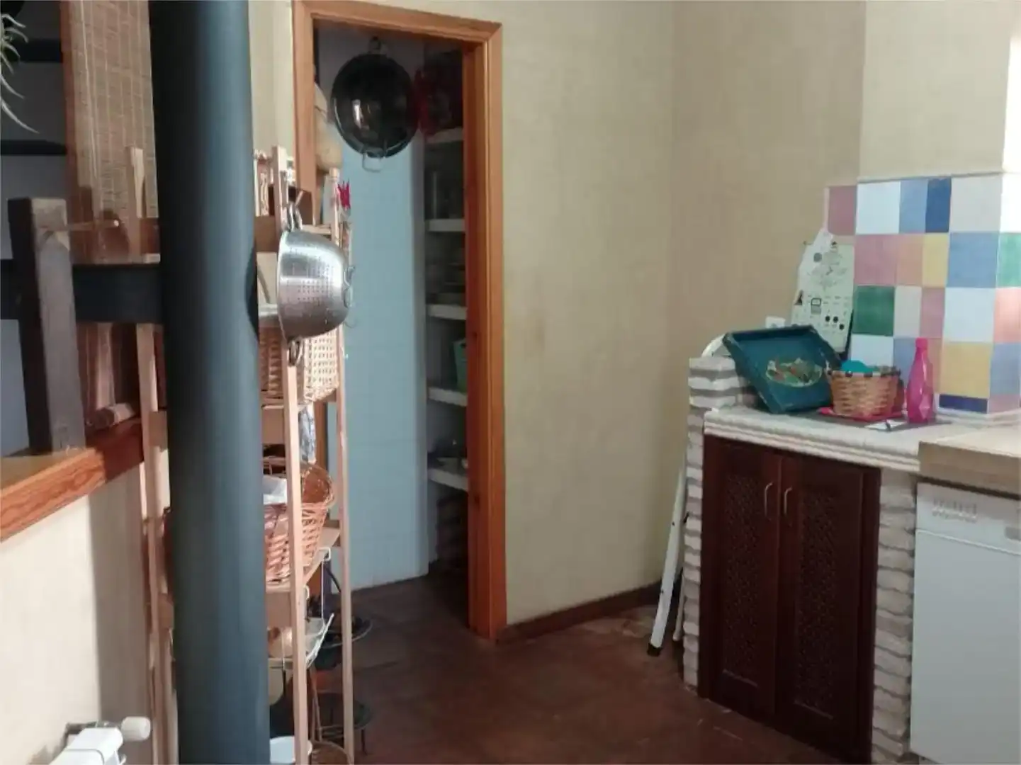 Cuina de Casa o xalet en venda en Guillena amb Aire condicionat