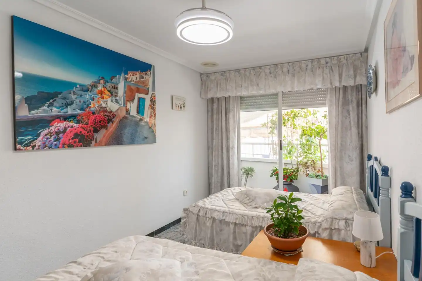 Bedroom of Flat for sale in Santa Pola  with Air Conditioner, Terrace and Furnished