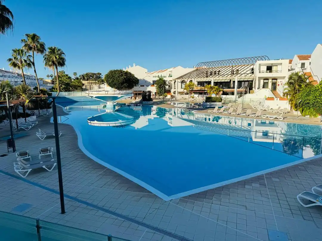 Swimming pool of Apartments for rent in Arona