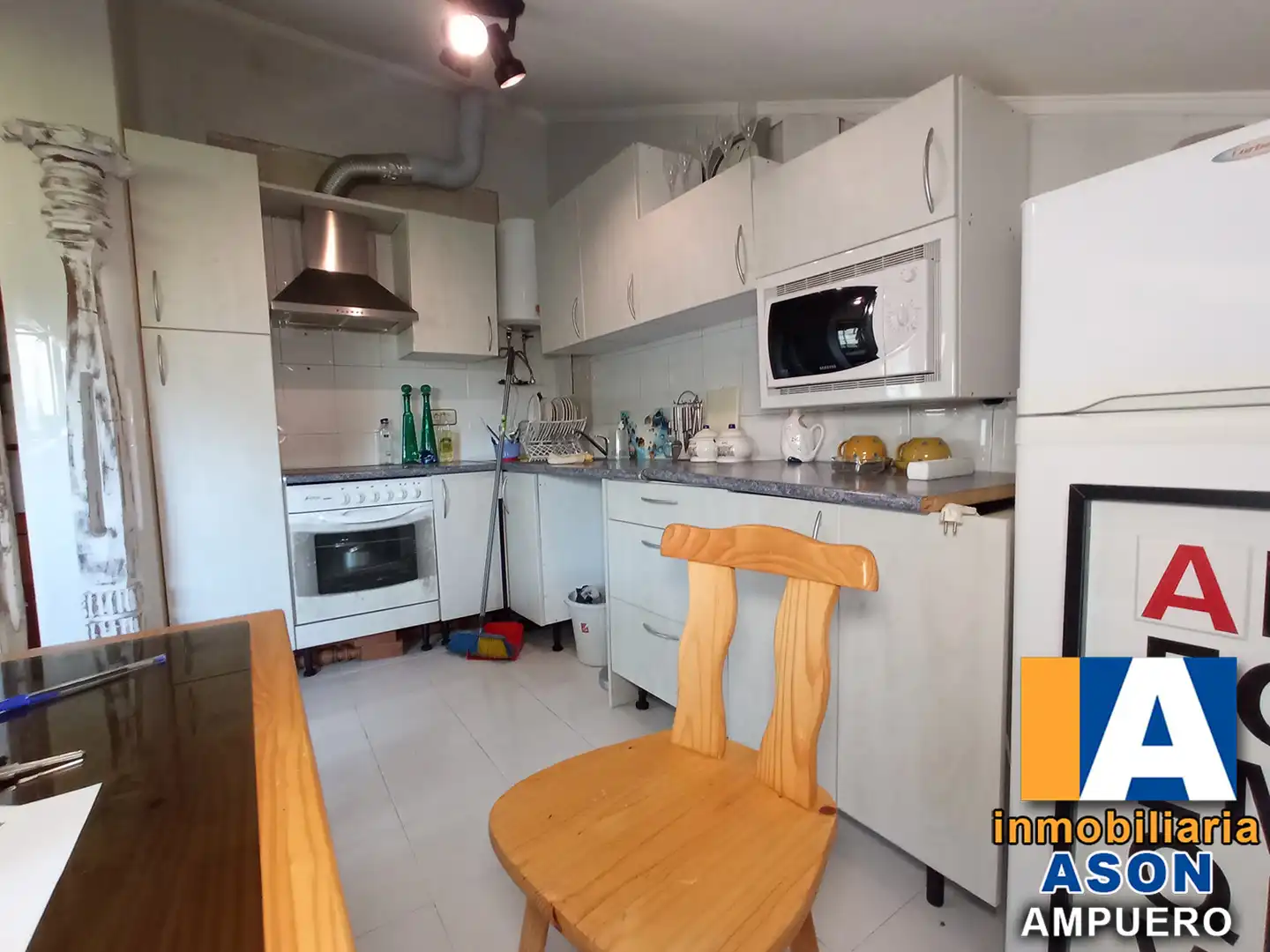 Cocina de Piso en venta en Rasines con Calefacción y Amueblado