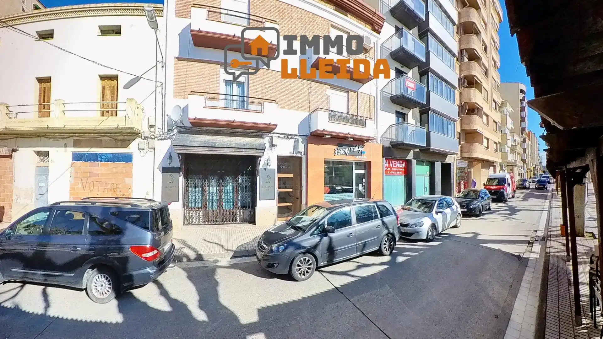 Vista exterior de Piso en venta en Balaguer con Calefacción, Jardín privado y Terraza