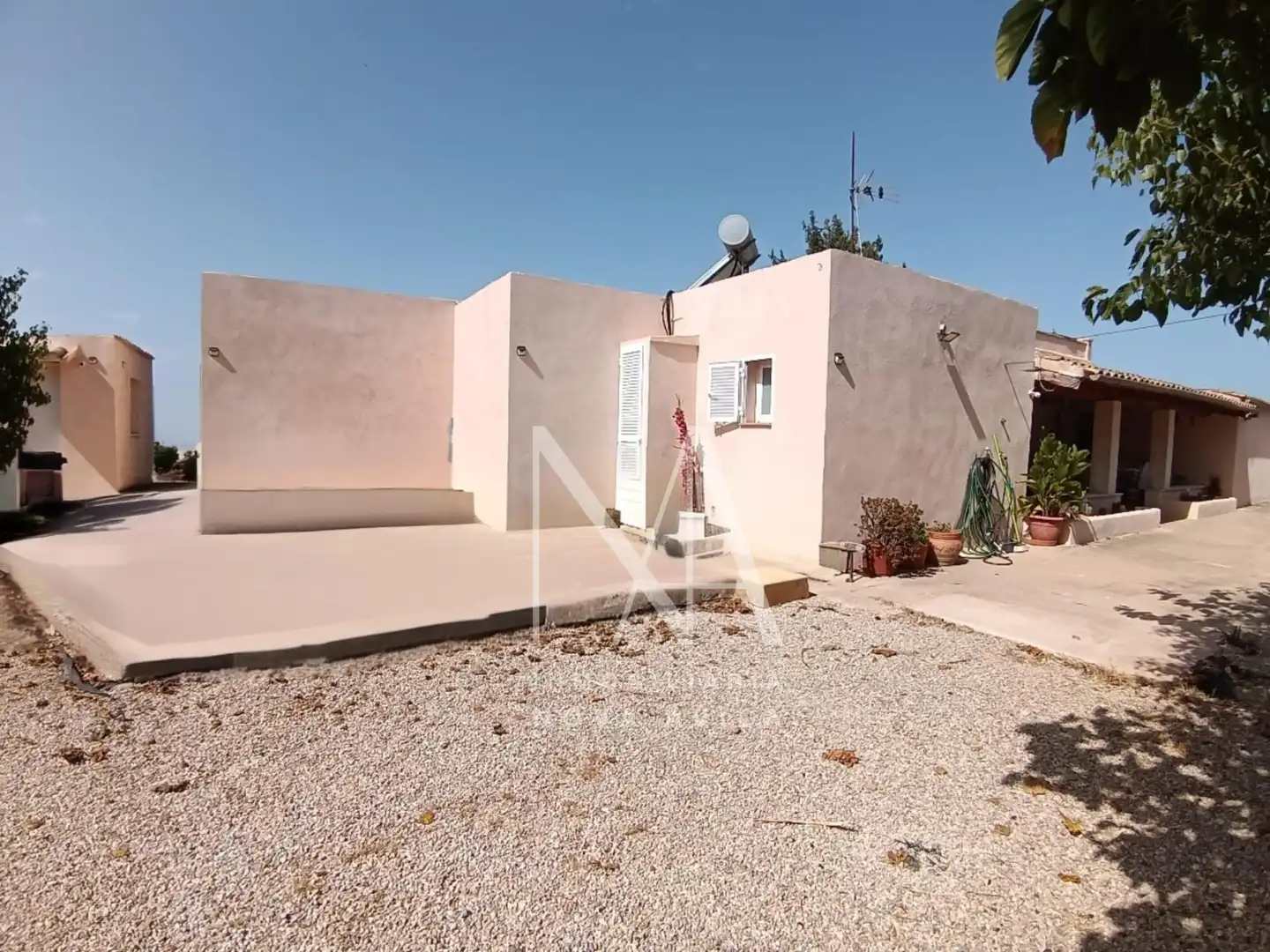 Vista exterior de Finca rústica en venda en Sencelles amb Calefacció, Jardí privat i Piscina
