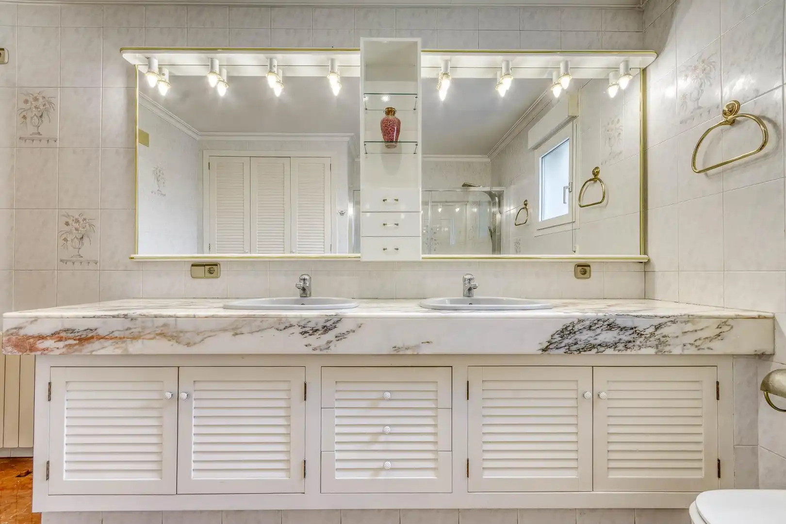 Baño de Casa o chalet en venta en Figueres con Aire acondicionado, Jardín privado y Terraza