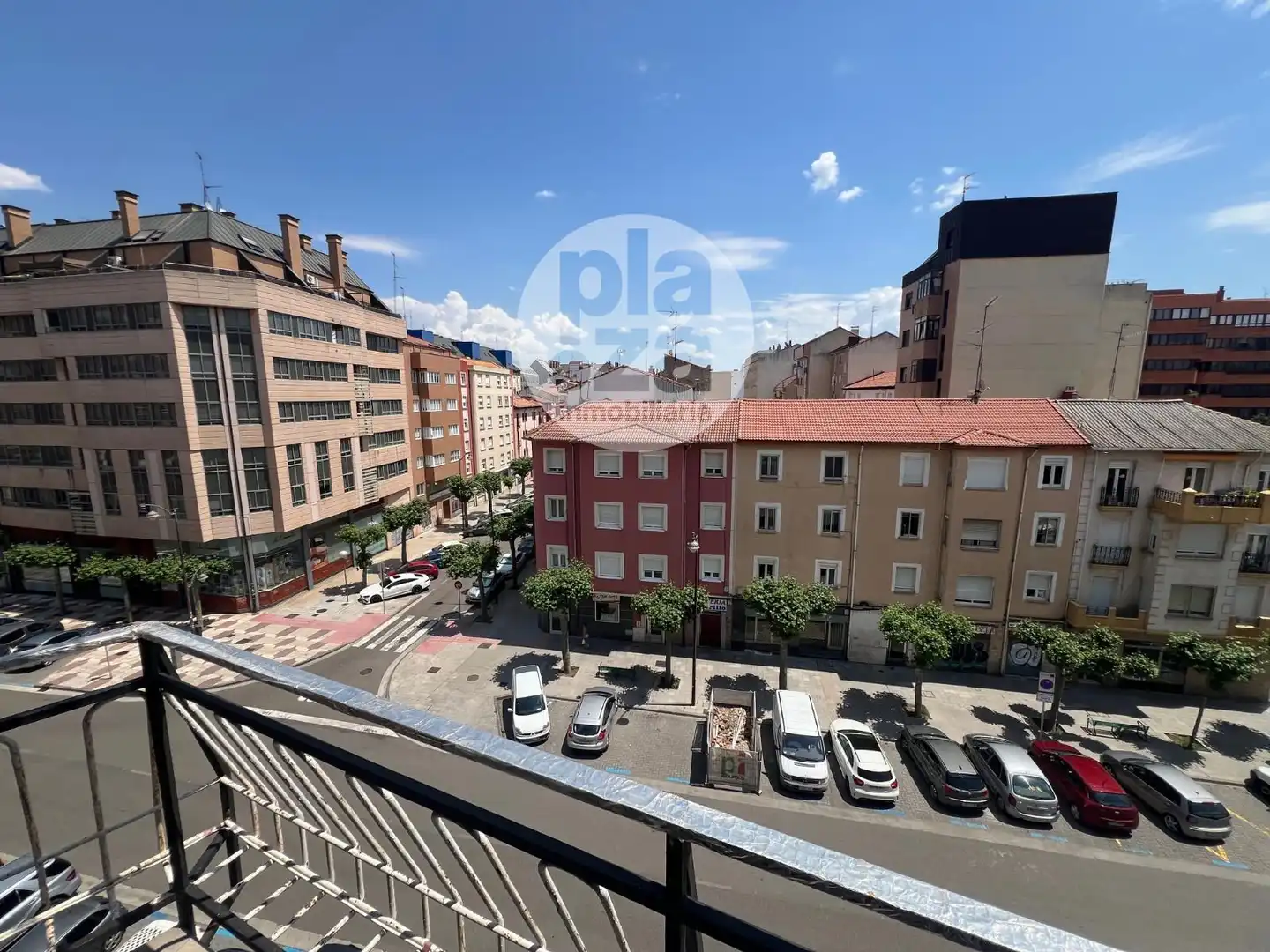 Exterior view of Flat for sale in Burgos  with Heating, Terrace and Storage room
