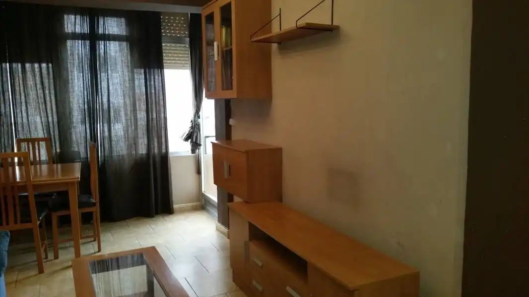 Sala d'estar de Pis en venda en Alicante / Alacant amb Moblat i Balcó