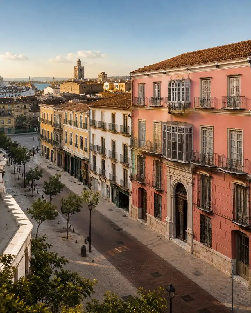 Vista exterior de Edificio en venta en Málaga