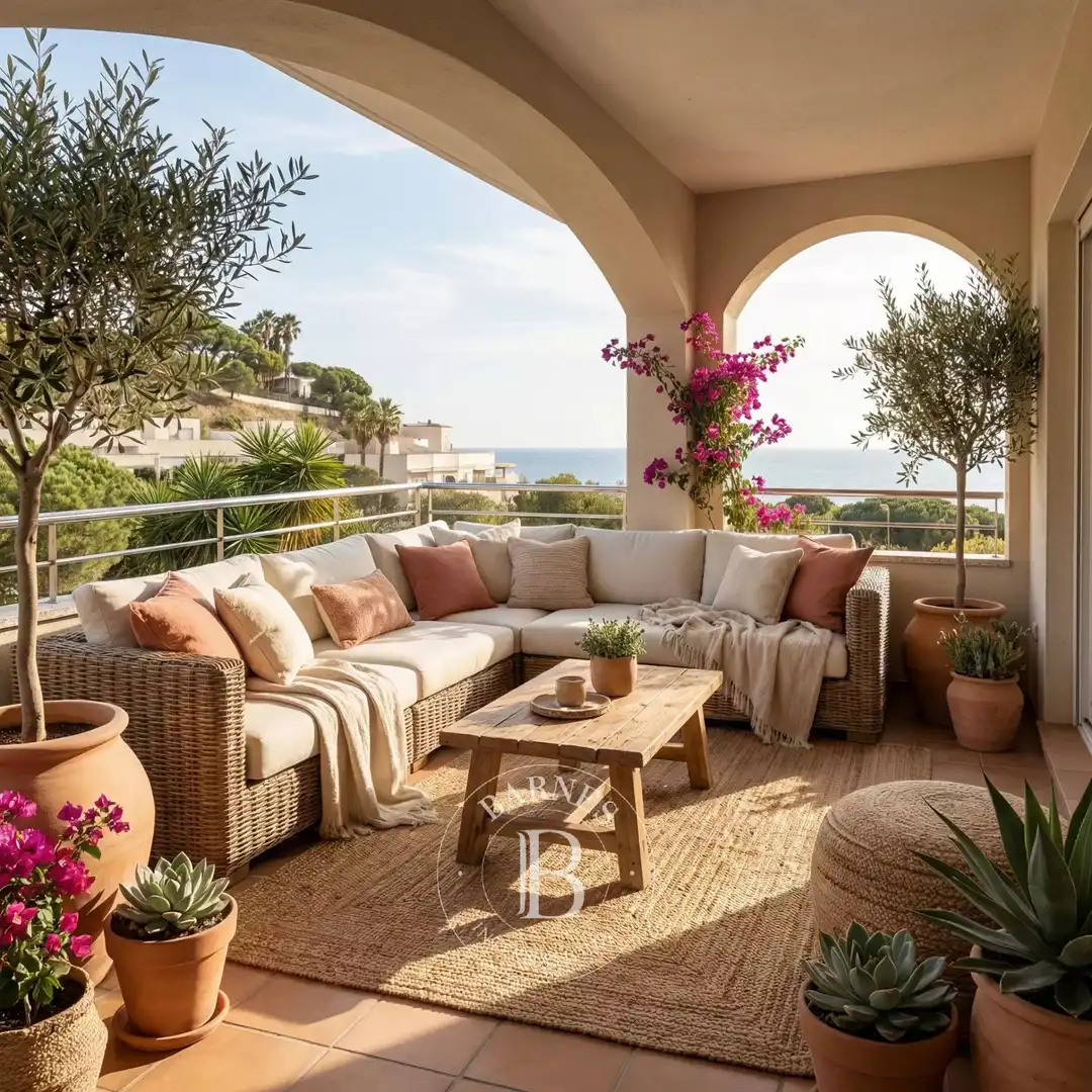 Terrace of Houses for sale in Sant Pol de Mar  with Air Conditioner, Heating and Swimming Pool
