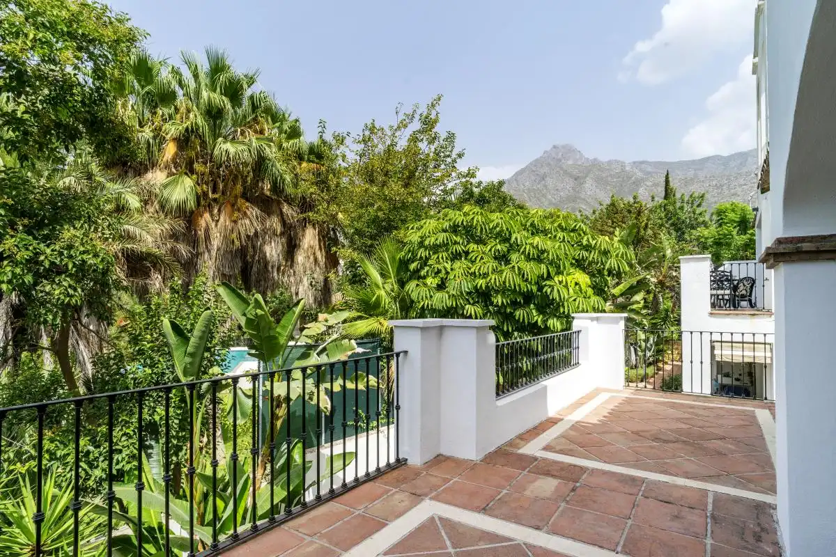 Terrace of Flat for sale in Marbella  with Air Conditioner, Heating and Private garden